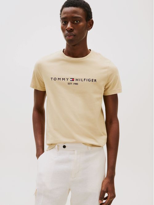 Polera Organic Cotton Con Logo Slim Fit