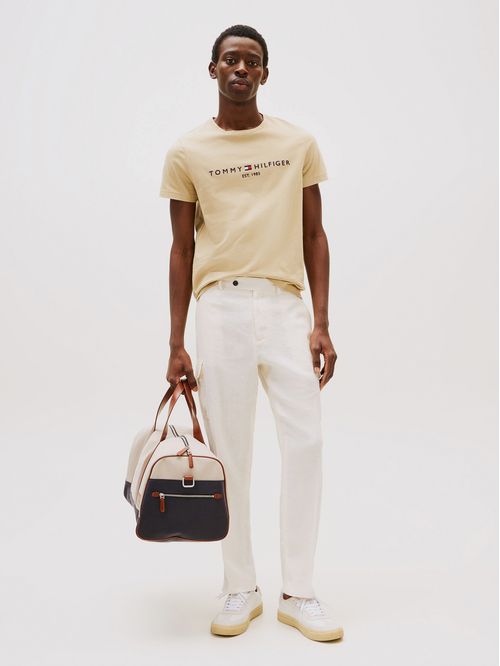 Polera Organic Cotton Con Logo Slim Fit