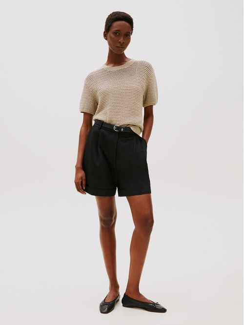 Sweater De Croché Solid