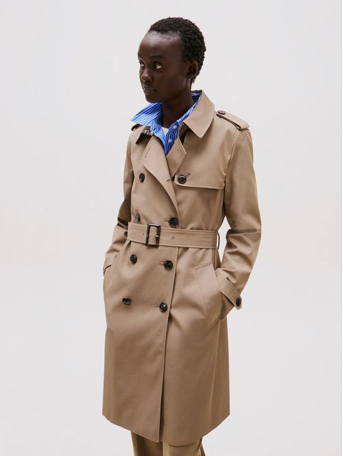Trench Cotton Slim Fit