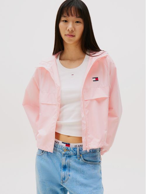 Chaqueta Cortavientos Con Parche