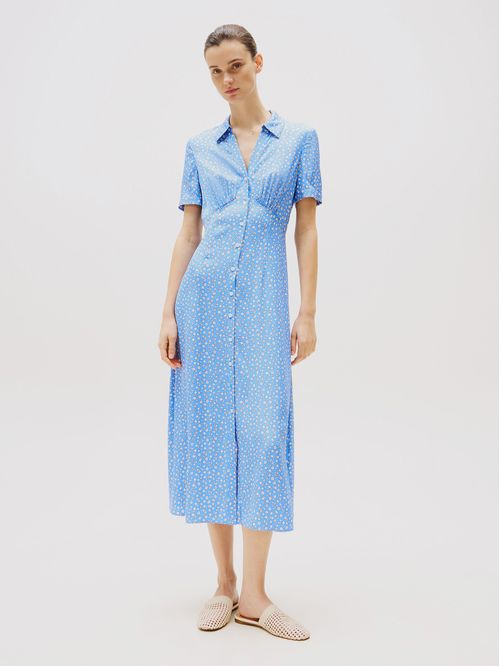 Vestido Con Estampado Floral
