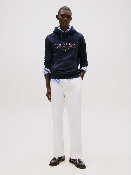 Polerón Hoodie Center Stack Logo