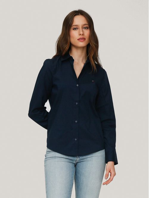 Camisa De Popelín Regular Fit