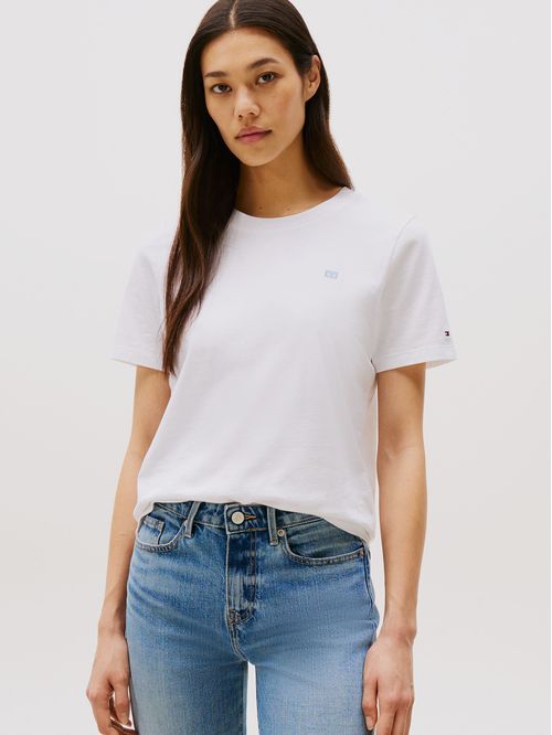 Polera Contrast Flag Logo
