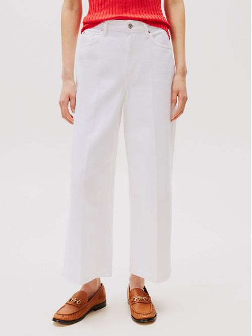 Jeans Wide Leg De Talle Alto