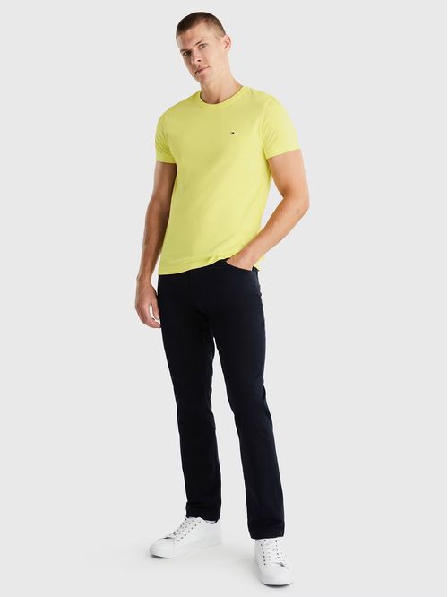 Polera Essential Cotton C-Neck Slim Fit