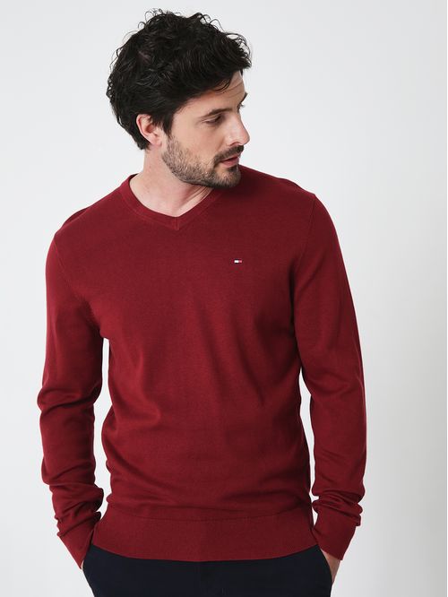 Sweater Básico Signature V-Neck