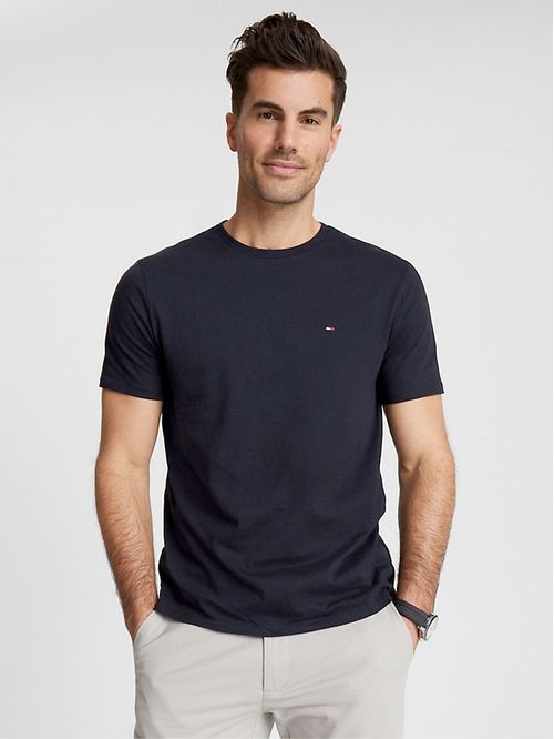 Polera Essential Cotton C-Neck Slim Fit