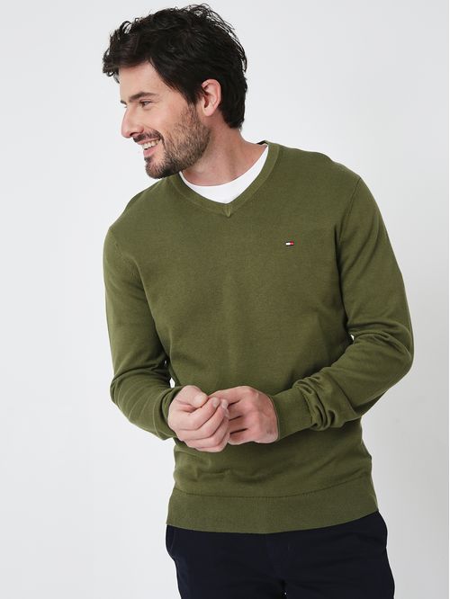 Sweater Básico Signature V-Neck