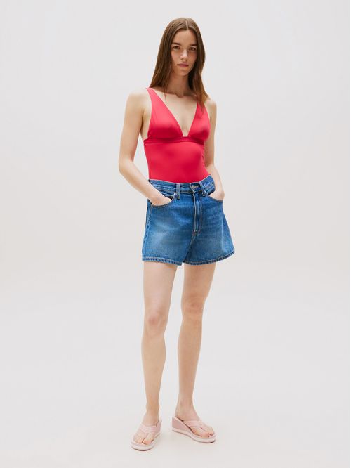 Sandalias De Cuña Con Logo Stripe