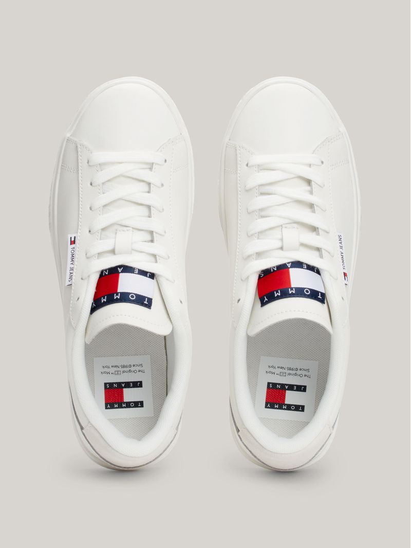 Zapatillas-Essential-De-Cuero-Con-Logo