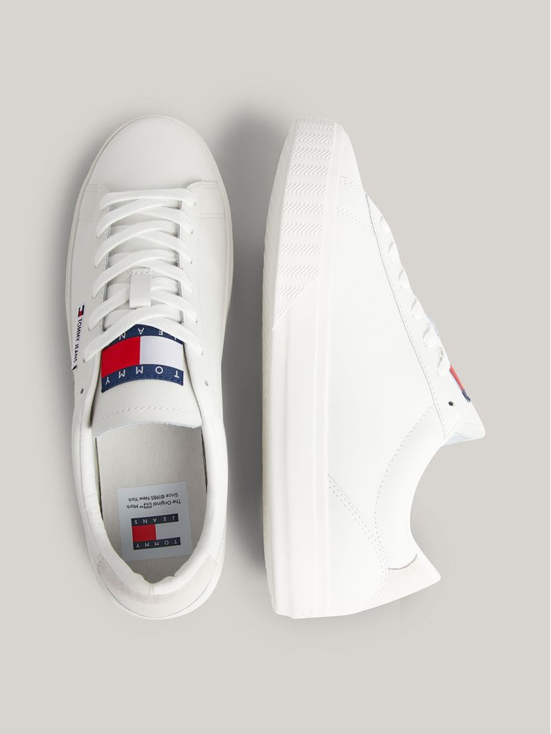 Zapatillas-Essential-De-Cuero-Con-Logo