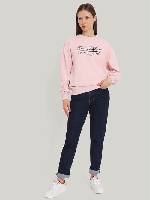 Polerón Script Con Logo