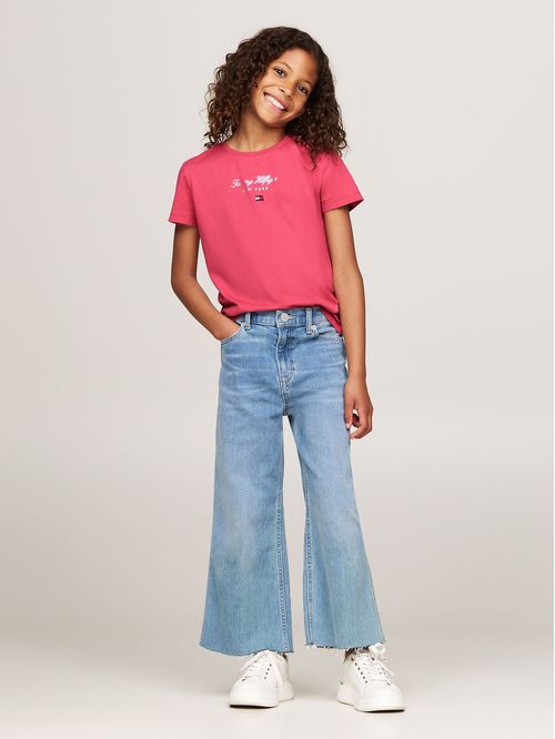 Polera De Niña Con Logo Nyc