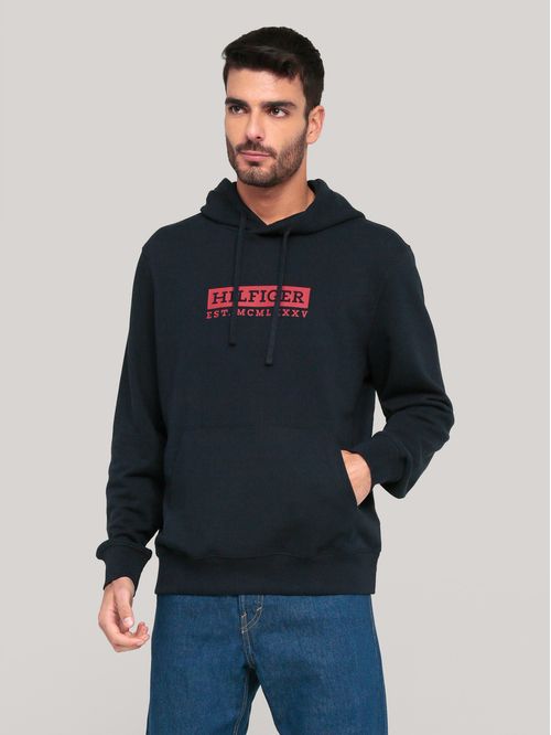 Polerón Hoodie Colour To Colour Logo