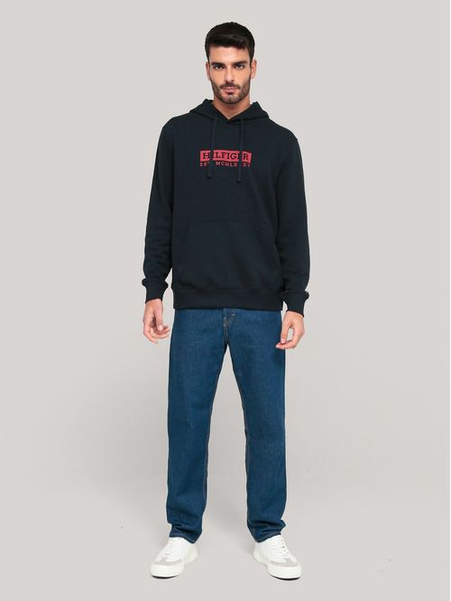 Polerón Hoodie Colour To Colour Logo