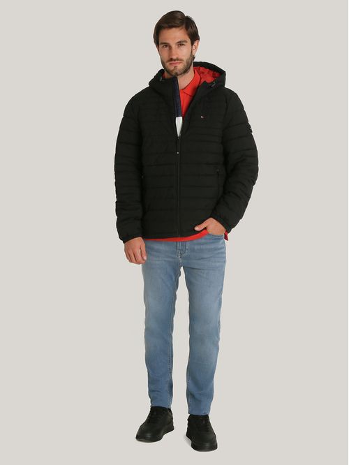 Parka Hoodie Solid Con Cierre