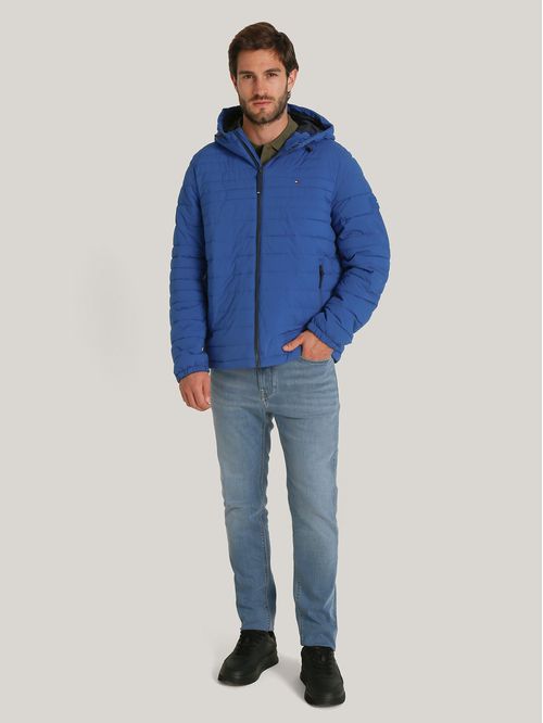 Parka Hoodie Solid Con Cierre