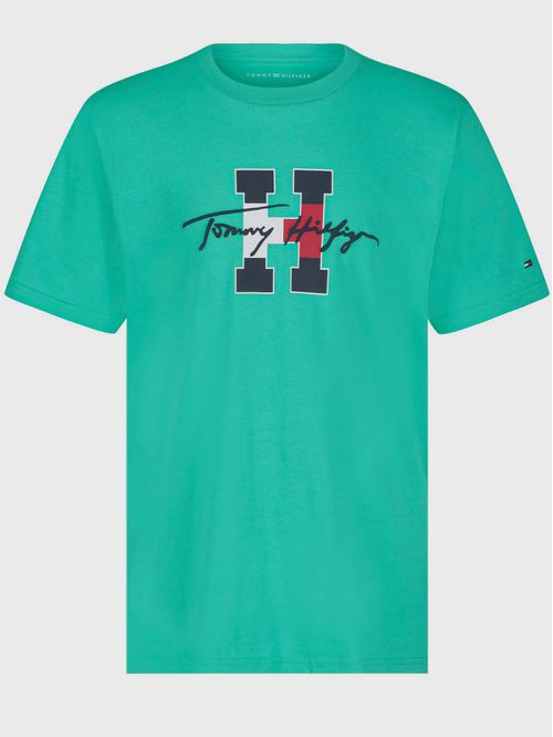 Polera De Niño Con Logo Script