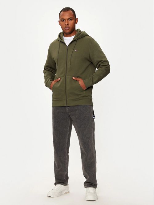 Polerón Hoodie Con Cierre De Cremallera