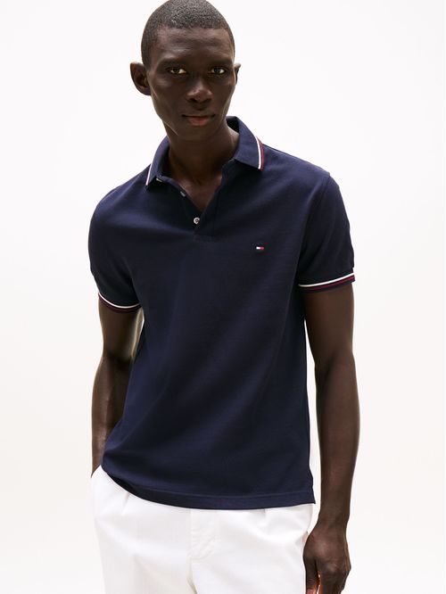 Polo Con Ribetes Tipped Slim Fit