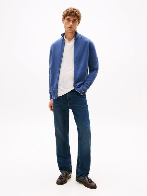 Sweater Essential Cotton Con Cierre