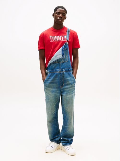 Polera C-Neck Con Logo