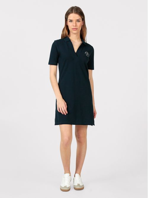 Vestido Polo Con Logo