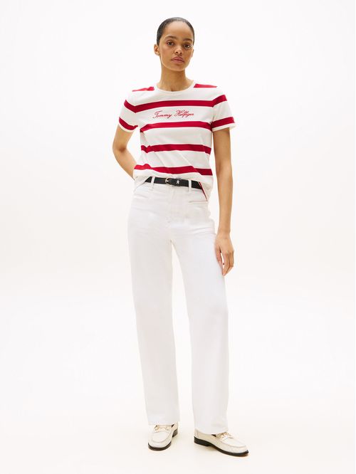 Polera Con Logo Bordado