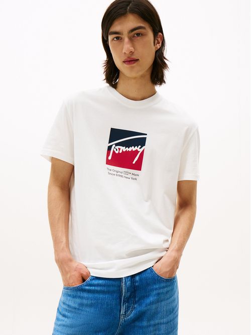 Polera Con Logo Distintivo Regular Fit