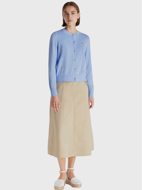 Cárdigan Essential Con Logo