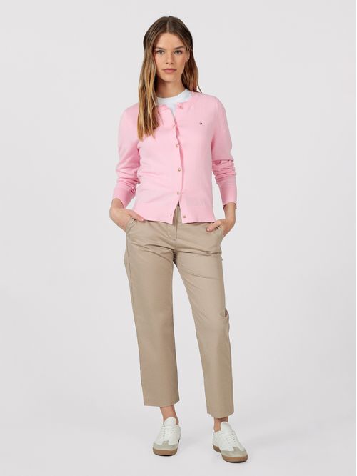 Cárdigan Essential Con Logo