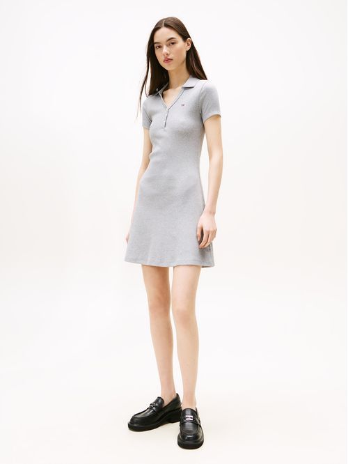 Vestido Tipo Polo Con Logo