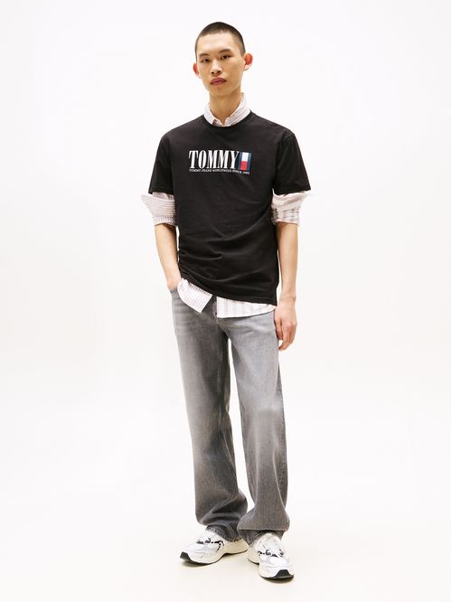 Polera C-Neck Con Logo