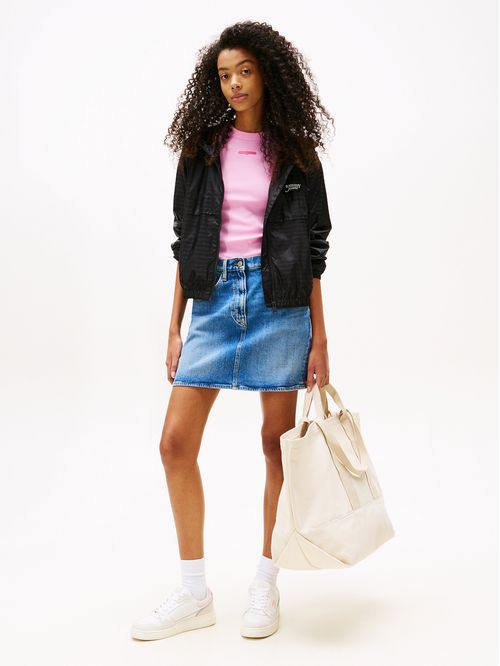 Cortavientos Jacquard Repelente Al Agua