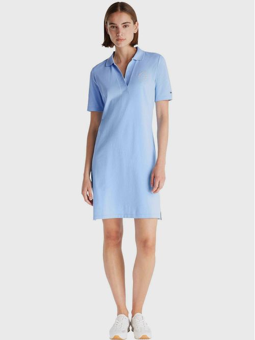 Vestido Polo Con Logo