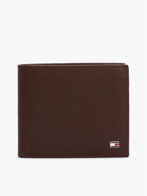 Billetera Flag De Cuero Con Logo Esmaltado