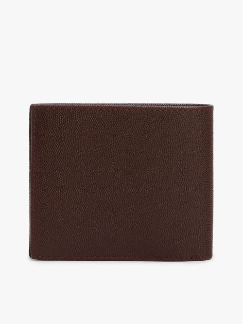 Billetera Flag De Cuero Con Logo Esmaltado