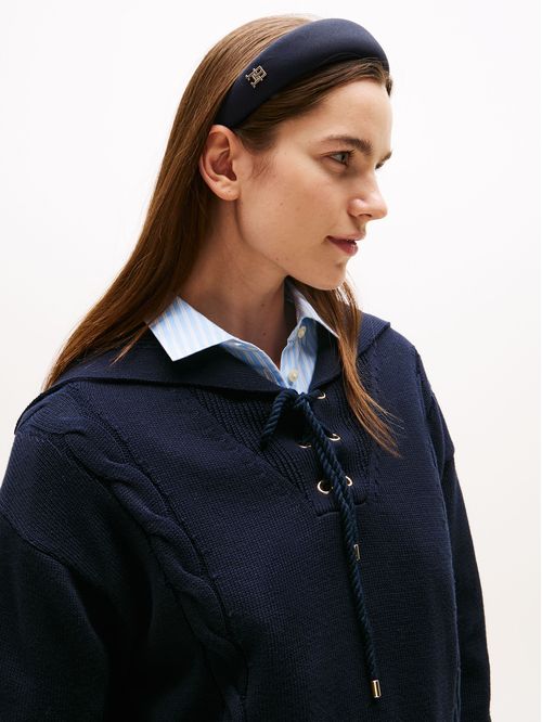 Cintillo Con Monogram - TALLA:Talla única