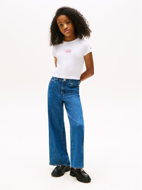 Polera Con Logo Metalizado