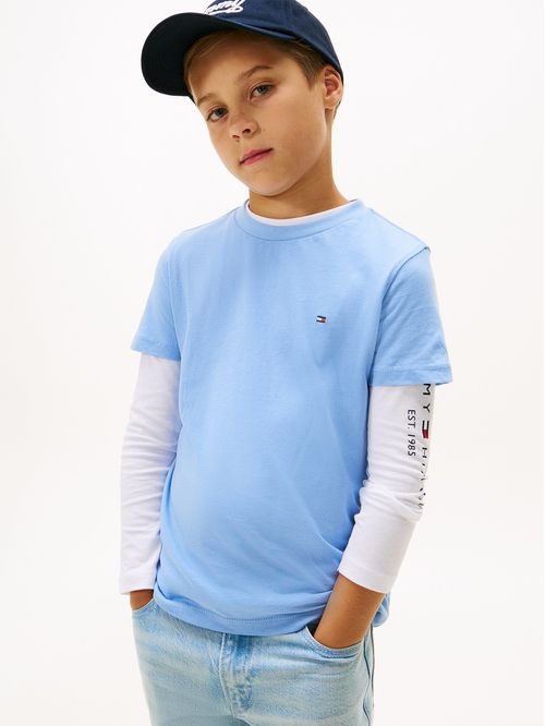 Polera De Niño Essential Cotton