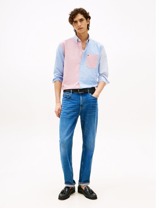 Camisa Relaxed E Raya Color Block