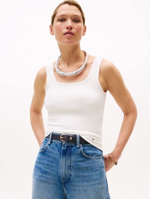 Polera Acanalada Solid