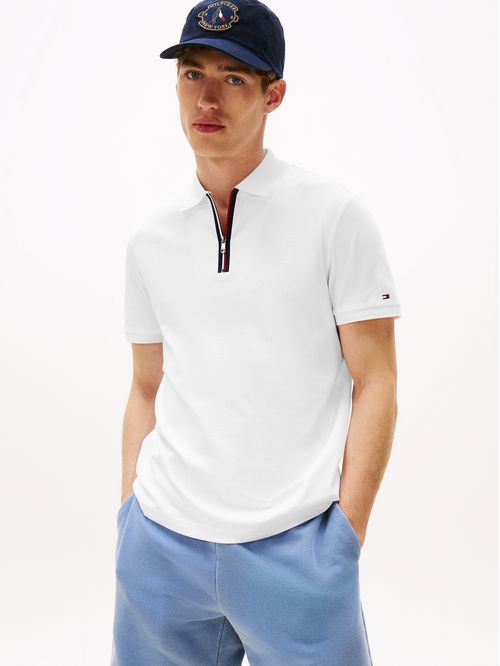 Polo Interlock Con Cierre