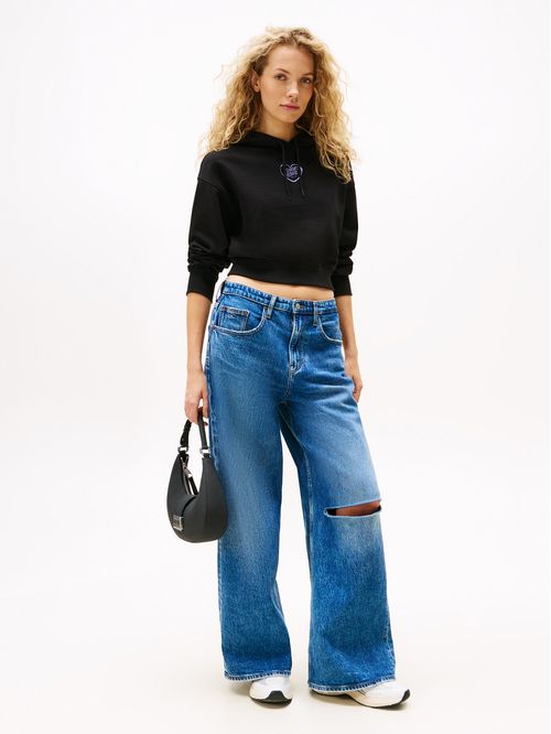 Polerón Hoodie Relaxed Cropped