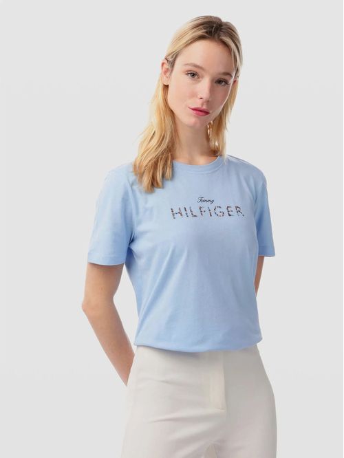 Polera Con Logo Gráfico Regular Fit