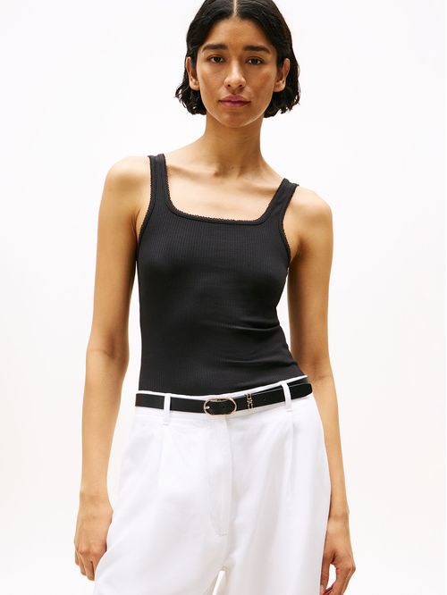 Polera Acanalada Solid