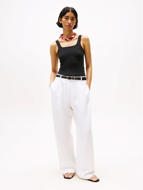 Polera Acanalada Solid