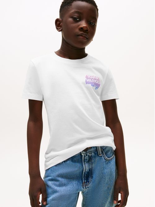 Polera Con Logo De Estilo Grafiti